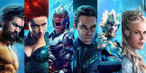 Aquaman Character Posters Give Us A Better Look At The Cast