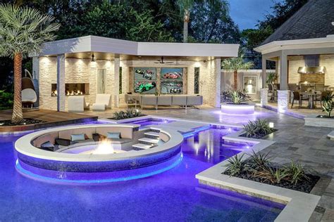 When Your Pool Has Its Own Living Room Luxury Swimming Pools Luxury