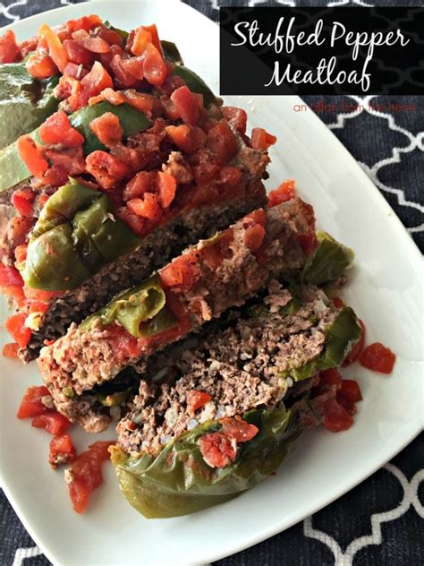 Stuffed Pepper Meatloaf An Affair From The Heart