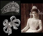 Grand Duchess Elena Vladimirovna wearing her Cartier diamond kokoshnik ...