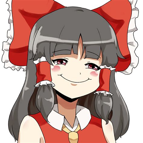 Funny Reimu Face Rtouhou