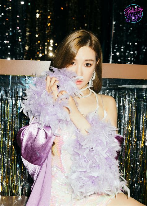 See Snsd Tiffany S Teasers For Holiday Night Wonderful Generation