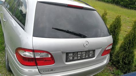 MERCEDES W211 KLAPA TYLNA SREBRNA 744 KOMBI 9601671883 Oficjalne