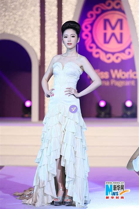 Yu Weiwei Crowned Miss World China 2013 Cn