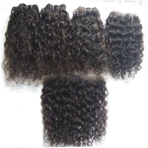 Raw Unprocessed Virgin Indian Hair Virgin Indian Deep Curly Human Hair At Rs 4500unit