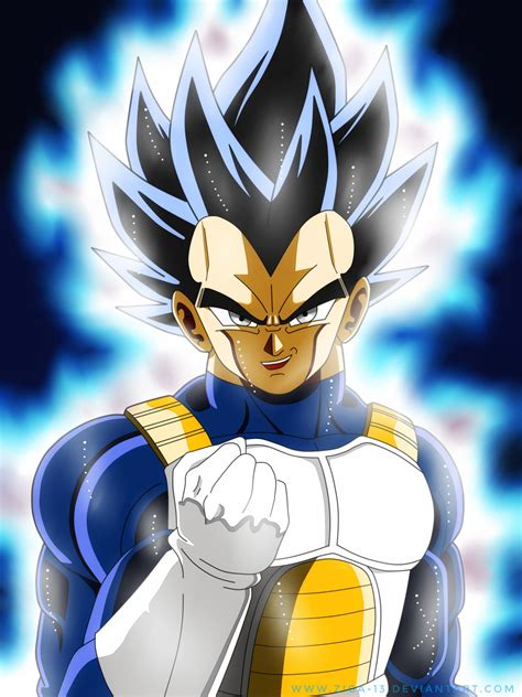 Vegeta Ultra Instinct By Ziga 13 On Deviantart