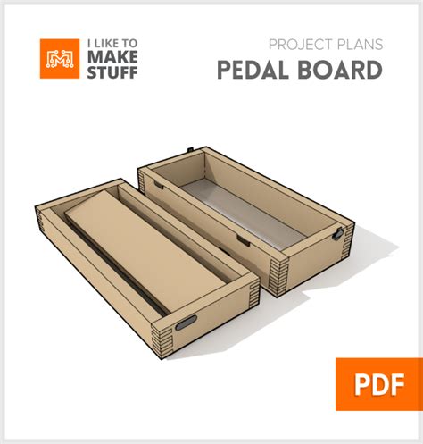 This looks like a clean, thorough diy pedalboard job, complete with a power strip fixed to the riser on the you can tell when someone has spent a lot of time organizing and planning their pedalboard. Small Pedalboard - Digital Plan - I Like to Make Stuff