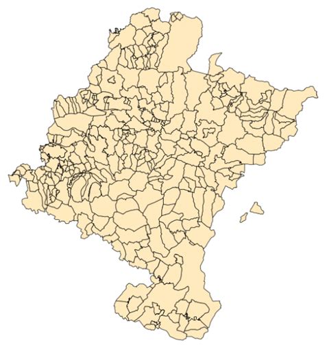 Mapas Y Municipios Provincia De Navarra Mapas España Descargar E Imprimir