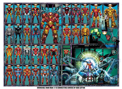Armor Up With Newly Revealed Invincible Iron Man 1 Covers • Aipt
