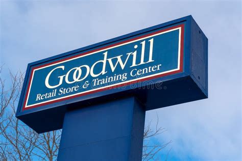 Goodwill Retail Store And Training Center Exterior Sign And Trademark