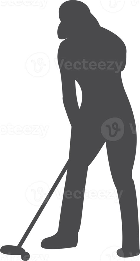 Golf Player Silhouette Png 22109537 Png