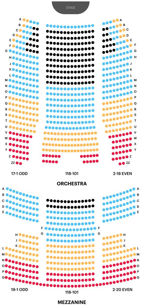 August Wilson Theatre Seating Chart View