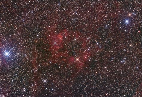 Sh2 98 Emission Nebula Colour Astrodoc Astrophotography By Ron