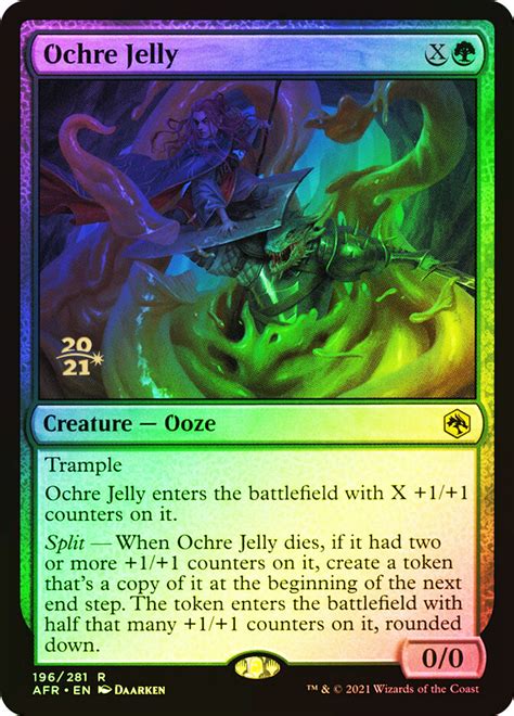 Ochre Jelly Prerelease Adventures In The Forgotten Realms Promo