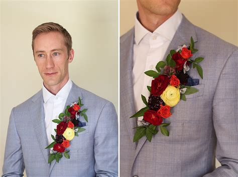 Unique Floral Boutonniere Alternatives Holly Yee Floral Architecture