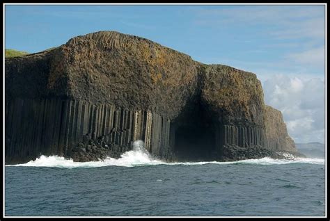 Fingals Cave Is A Sea Cave On The Uninhabited Island Of Staffa In The