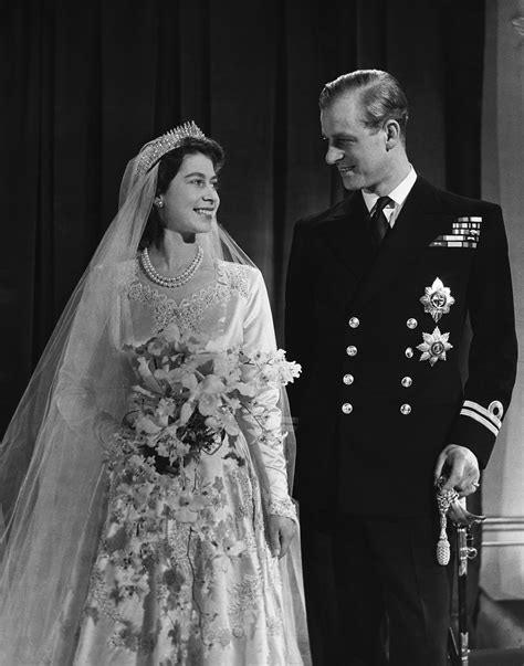 Hm queen elizabeth ii, london, united kingdom. Queen Elizabeth II, 1947 - The Most Gorgeous Royal Wedding ...