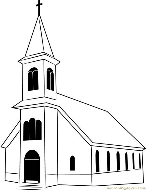 Search through 623,989 free printable colorings at. St. Ignatius Church Coloring Page - Free Church Coloring ...