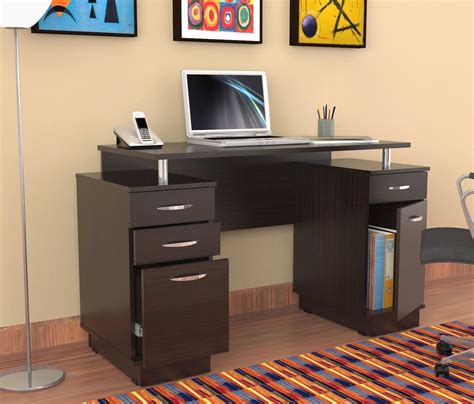Amazing Small Desk With Drawers Small Office Desk Small Computer