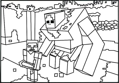 Minecraft Cat Coloring Pages At Free Printable