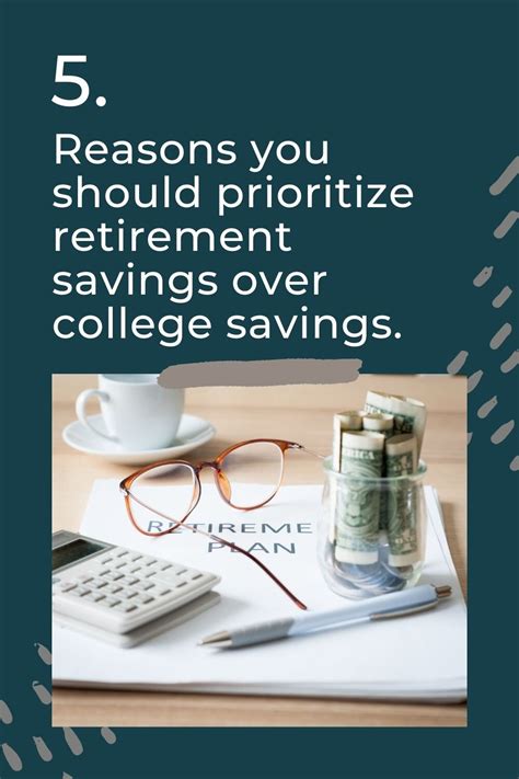 5 Reasons To Prioritize Retirement Savings Over College Savings