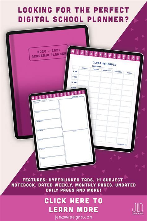 August August Dated Student Planner 14 Subject Notebook Keep Your