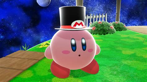 Kirbys Mario All Stars Hat Super Smash Bros Wii U Mods