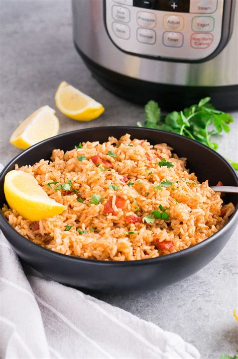 Instant Pot Spanish Rice Delicious Meets Healthy