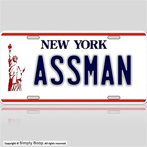 Forever Signs Of Scottsdale Seinfeld Cosmo Kramer Assman Replica License Plate A Candles