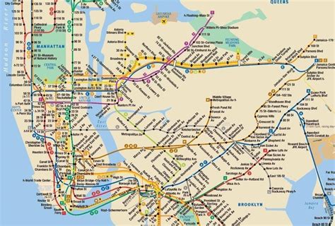 Carte De Metro Nyc Subway Application