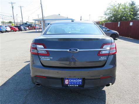 Used 2015 Ford Taurus Sel Fwd For Sale Chacon Autos