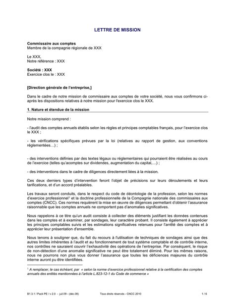 Exemple De Lettre De Mission Téléchargement Gratuit Documents Pdf