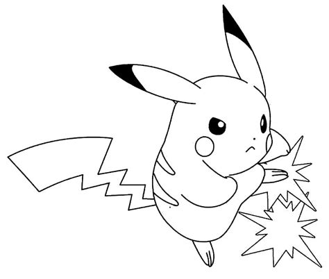 60 Desenhos De Pikachu Para Imprimir E Colorir Como Fazer Em Casa