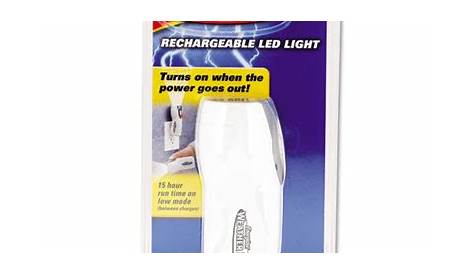 energizer rechargeable flashlight manual