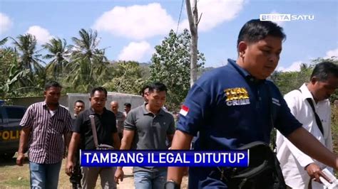 Tambang Emas Ilegal Di Lombok Barat Ditutup BTV Vidio