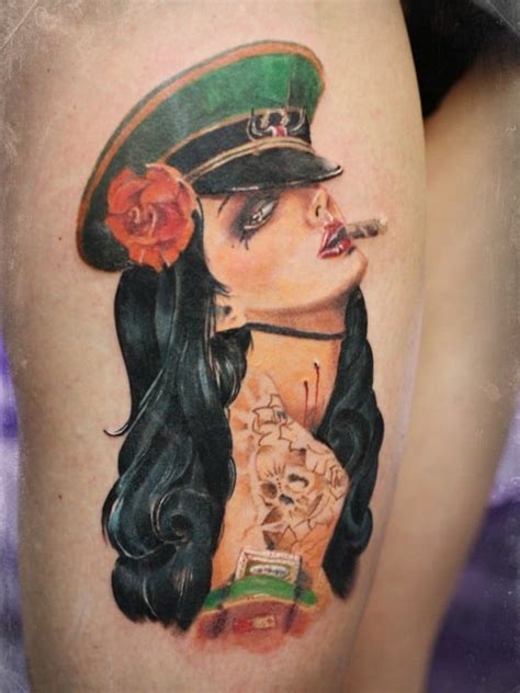 150 Beautiful Pin Up Girl Tattoos Ultimate Guide July 2022 2023