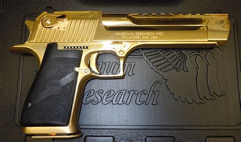 Magnum Research Mk Xix 24k Gold Pla For Sale At