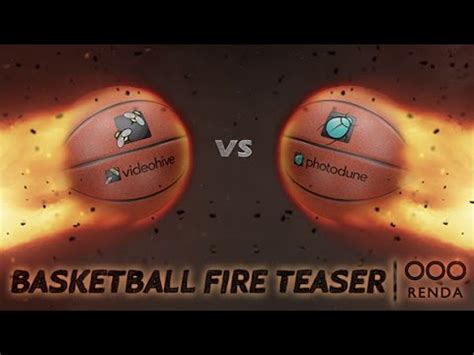 After Effects Template: Basketball Fire Teaser - YouTube