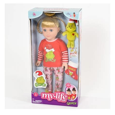 Mylife Toys New My Life As The Grinch Cindy Lou Who Doll Poshmark