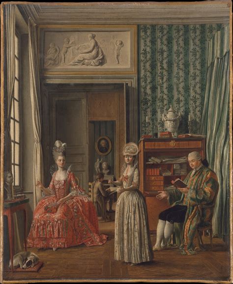 Spencer Alley Interiors In European Paintings 18th Century