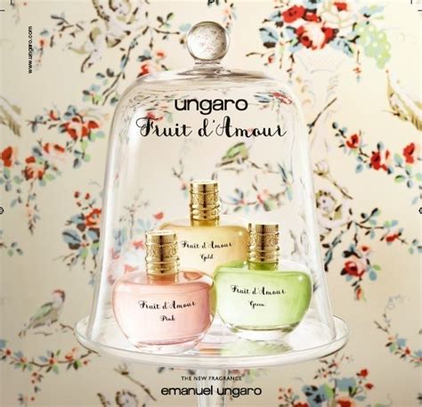 Ungaro Fruit Damour Gold Pink And Green 2015 New Fragrances