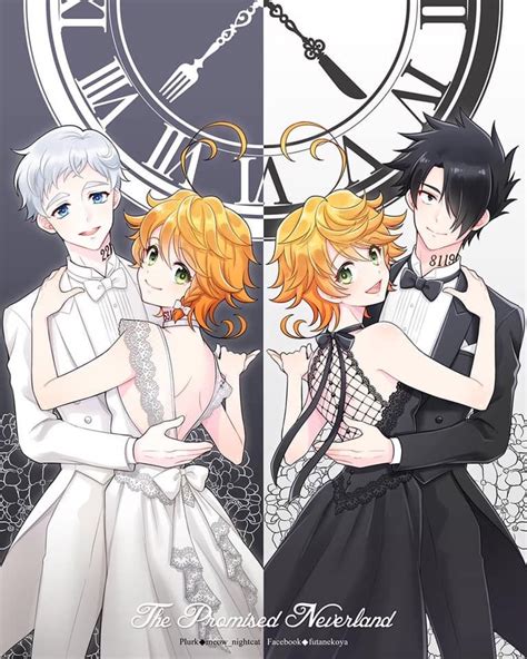 Norman X Emma X Ray The Promised Neverland Personagens De Anime Anime Animes Wallpapers