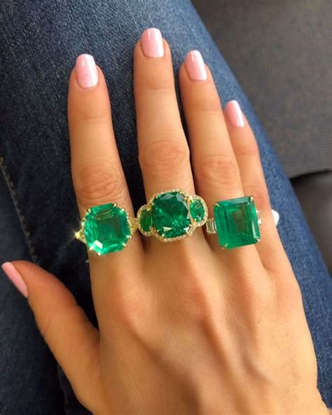 Emerald Engagement Rings For Women