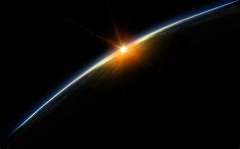 Wallpaper Sunlight Earth Circle Atmosphere Lens Flare Light