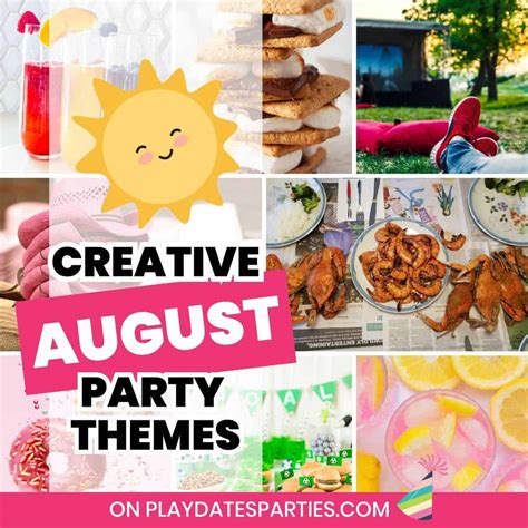 30 Epic August Party Themes