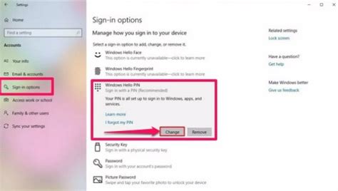 How To Create A Login Pin On Windows 10 For Secure Sign In Ar Droiding