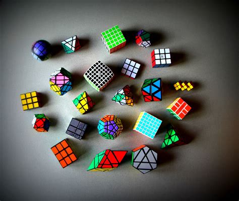 ¿habíais Visto Alguna Vez Tantas Versiones Del Cubo De Rubik Los