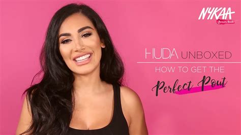 Huda Unboxed How To Get The Perfect Pout Huda Beauty Youtube