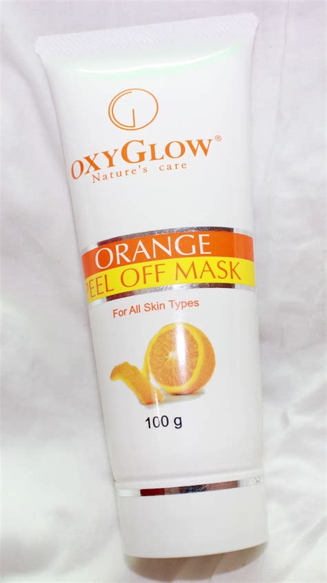 Oxyglow Orange Peel Off Mask Review Makeup Review And Beauty Blog