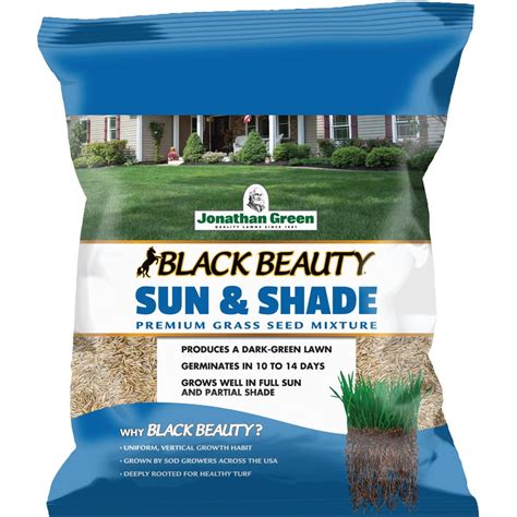 Jonathan Green Black Beauty Lb Sq Ft Coverage Sun Shade Grass Seed JONATHAN GREEN